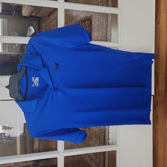 Under Armour Other - Under Armour royal blue golf polo M